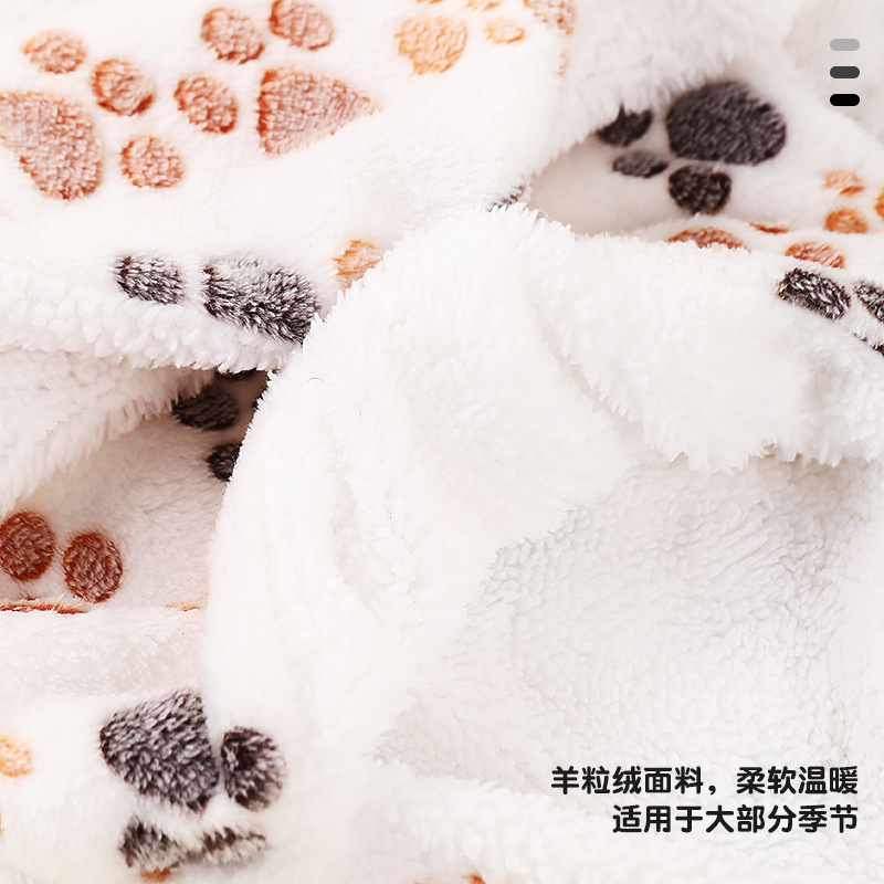 Hamster Hammock Sugar Glider Warm Double-Layer Plush Hanging Squirrel Sleeping Bag Pet Flannel