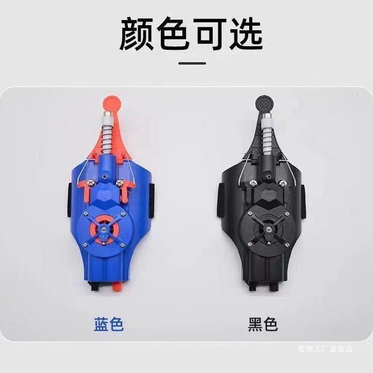 Automatic Winding Electric Launcher Black Technology Children's Male Gift Extraordinary Silk Spitting Cross-Border