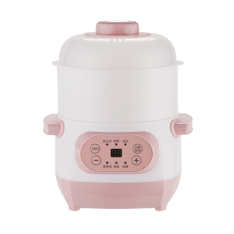 Water-proof Stew Electric Stew Pot Porridge Soup Pot Ceramic Electric Stew Pot Household Automatic Intelligent Small Stew Pot Cross-border Gift