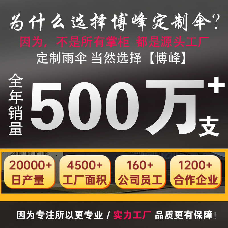 Business long pole straight handle umbrella sunshade sunscreen UV protection gift advertising umbrella in stock wholesale custom logo