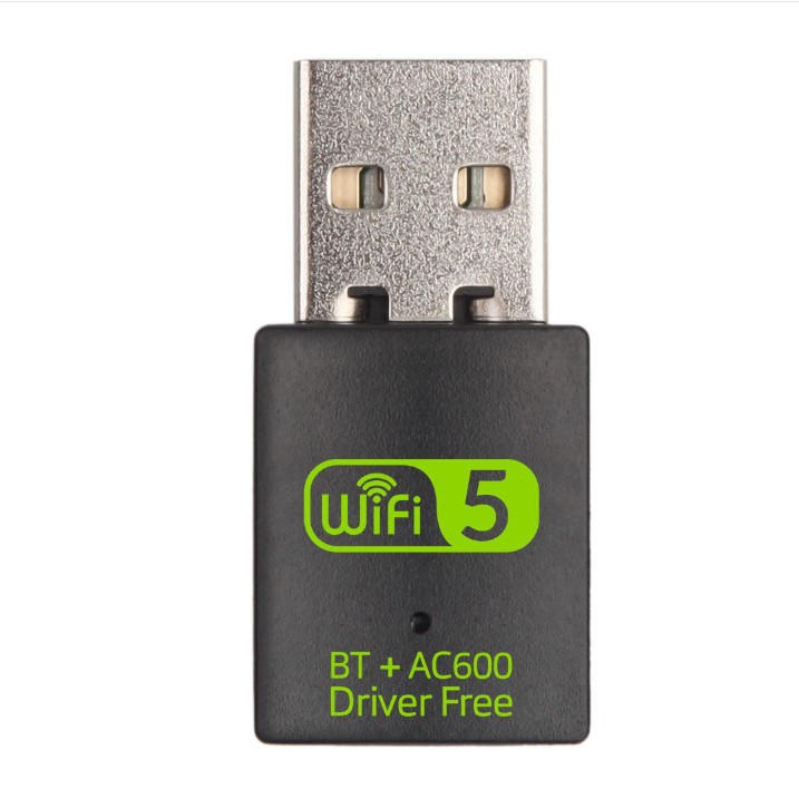 600m dual band bluetooth wireless network card wireless receiver usb bluetooth wifi adapter