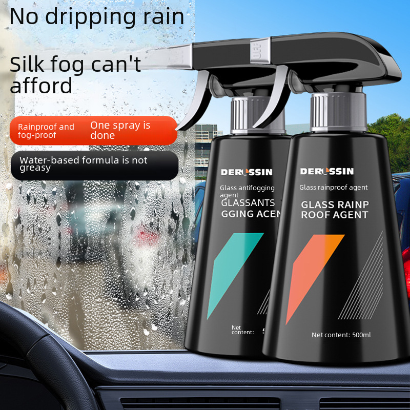 Car Windshield anti-fog spray rearview mirror waterproof anti-fog rain long-acting rain film rain oil removing film