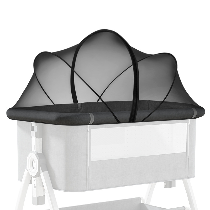 Baby Crib Mosquito Net Foldableing Full-Cover Universal Kidsren's Bed Splicing Baby Installation-Free Foldableable Anti-Fall Type a