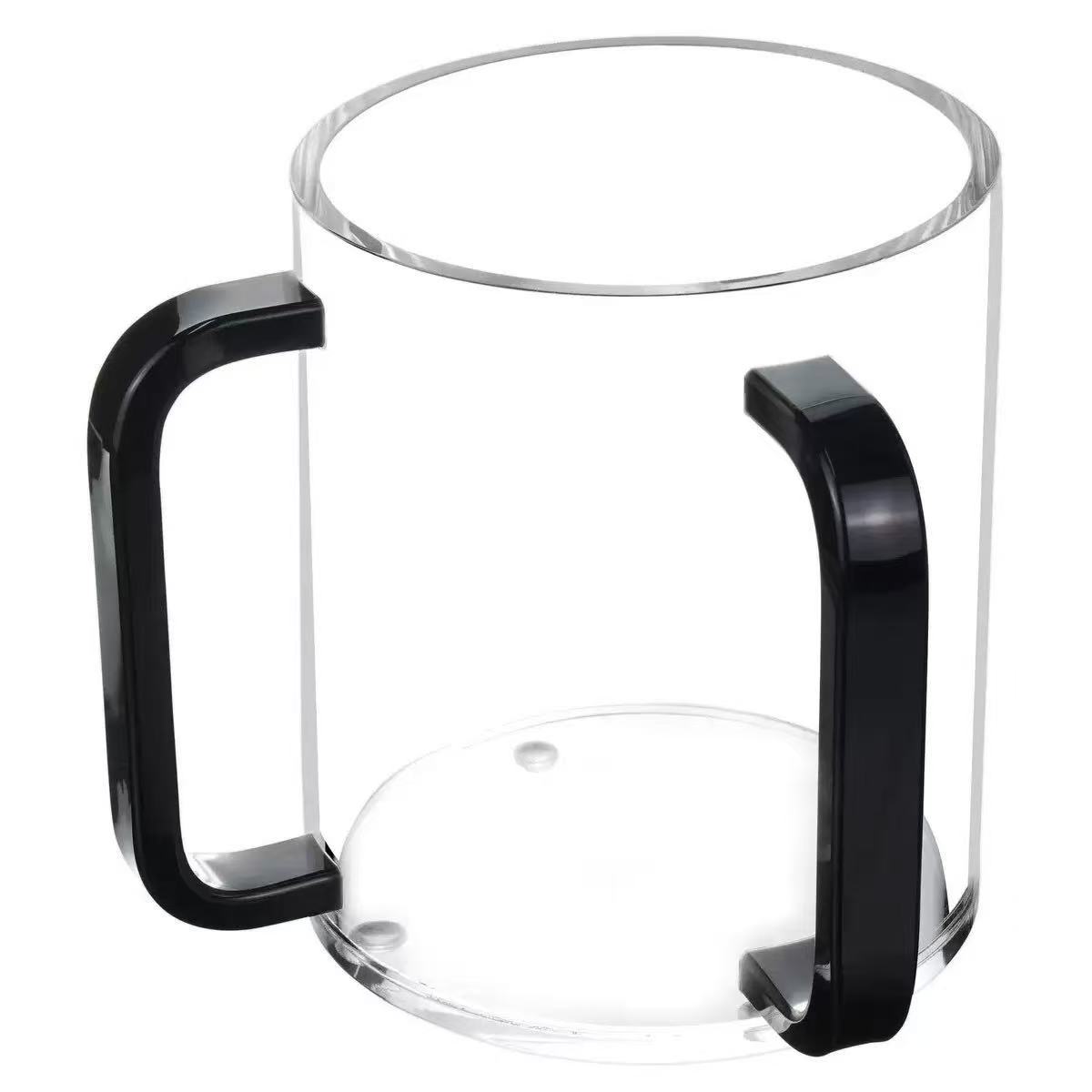 Cross-Border Popular Acrylic Double-Handle Cup, Jewish Hand-Washing Cup, Mouthwash Cup, Customizable