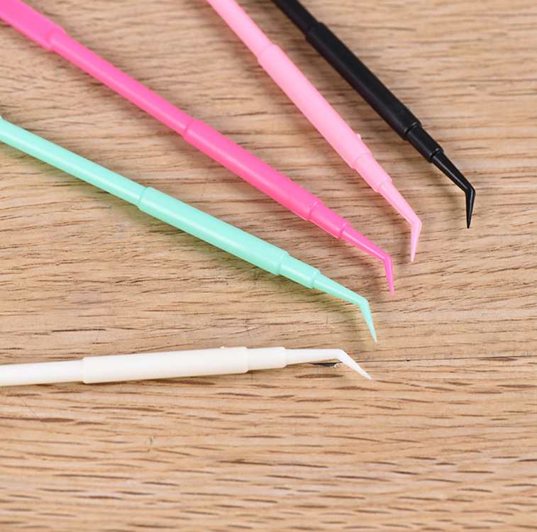 Eyelash Ironing Beauty Eyelash Picking Stick Three-in-One False Eyelash Beauty Tool Stick Electric Eye Doll Ironing Plastic Eyelash Picking Stick