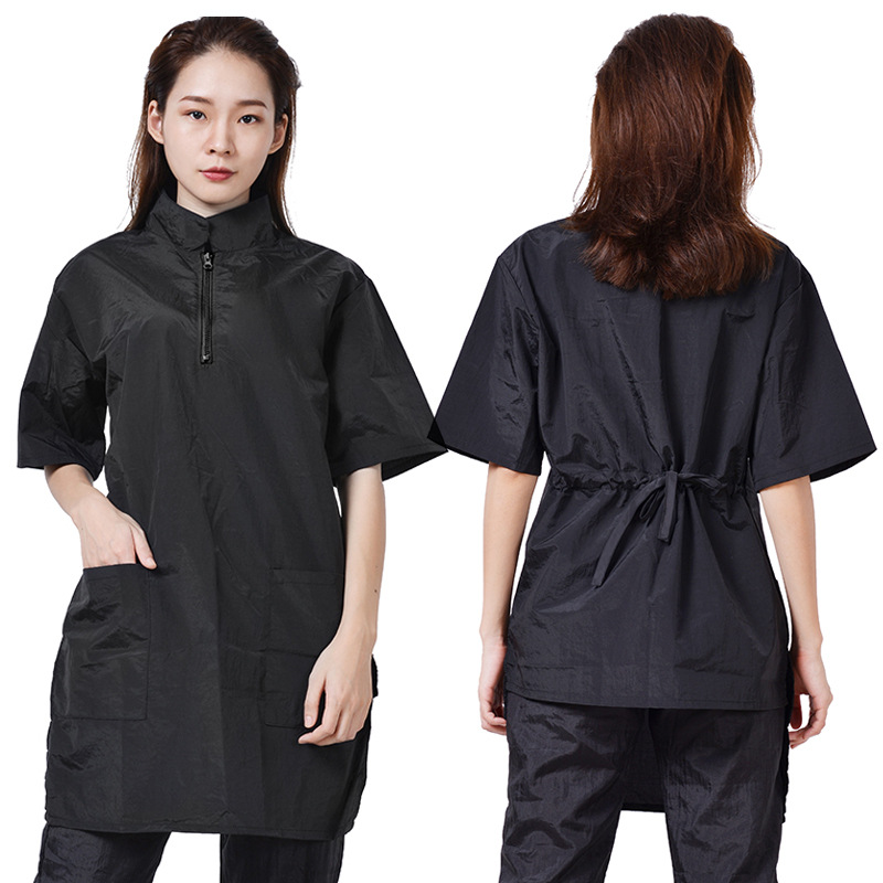 Рабочая одежда для грумеров в зоомагазине, водоотталкивающая, анти-шерсть, халат для стрижки шерсти для кошек, большой размер, может задавать тренды для мужчин и женщин