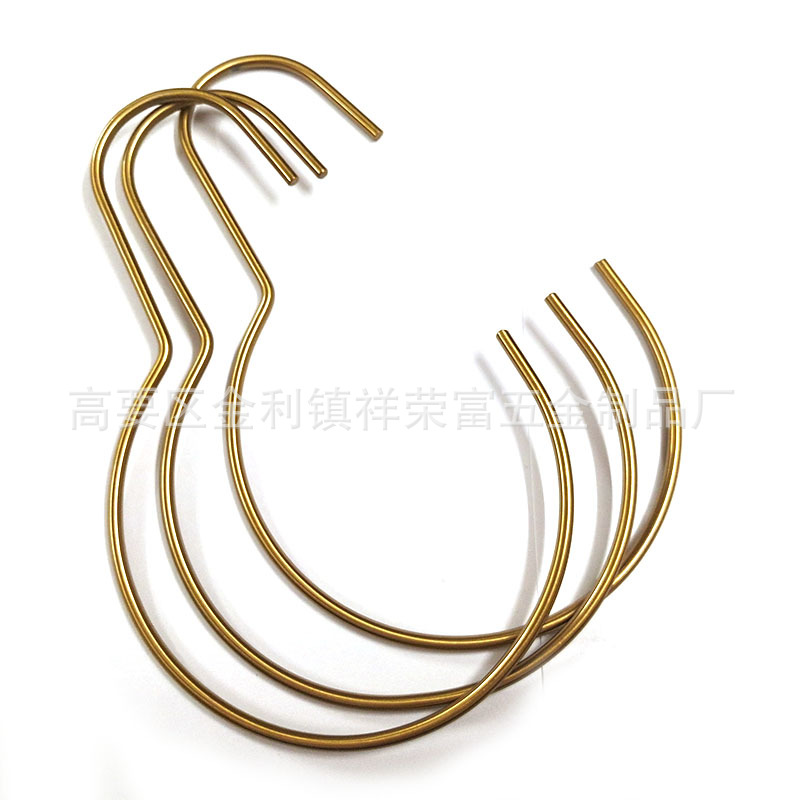 Arc-Shaped Scarf Rack, Metal Non-Snag Tie Hook, Belt Scarf Storage Rack, Towel Rack, Clothing Hanger