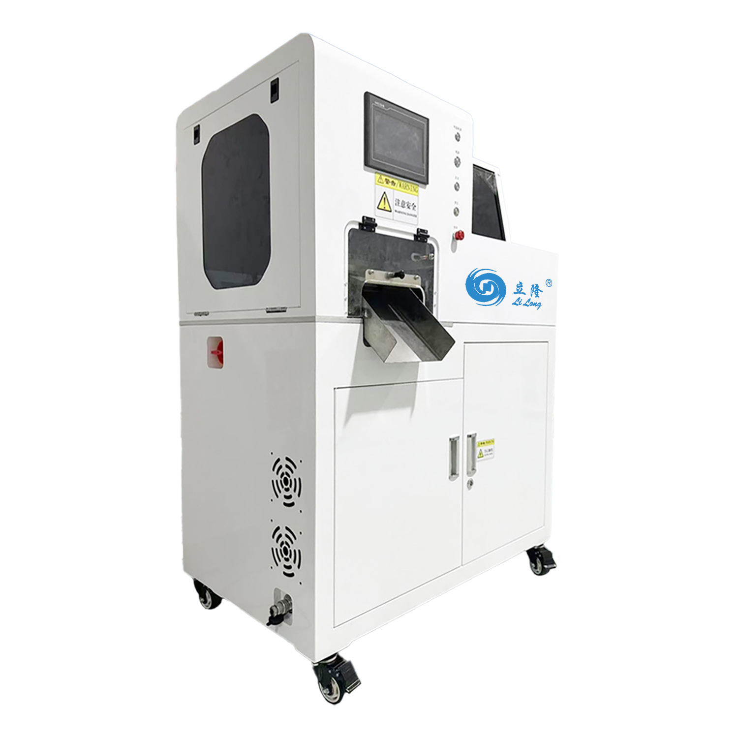 Lihailong Fully Automatic Six-Channel Laser Marking Heat Shrink Tube Cutting Machine Is Suitable for Fixed-Point Cutting of Wal-Line Code Tubes