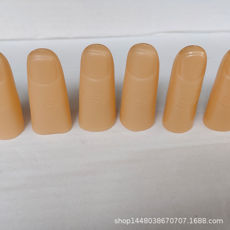 Soft Index Finger Sleeve, Soft Thumb Protector, Magic Index Finger Sleeve, Picking Index Finger Protective Sleeve, Simulated Finger Sleeve