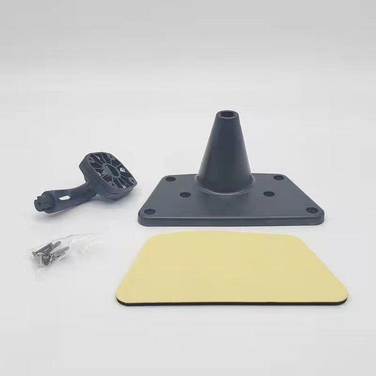 Split bracket wireless solar truck driving recorder accessories: bracket hoisting and sitting on-board display