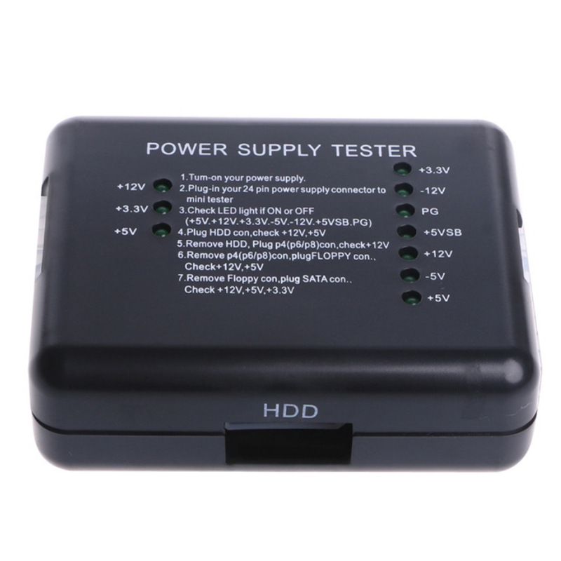 New ATX power tester computer power tester chassis power test power supply detection diagnostic instrument