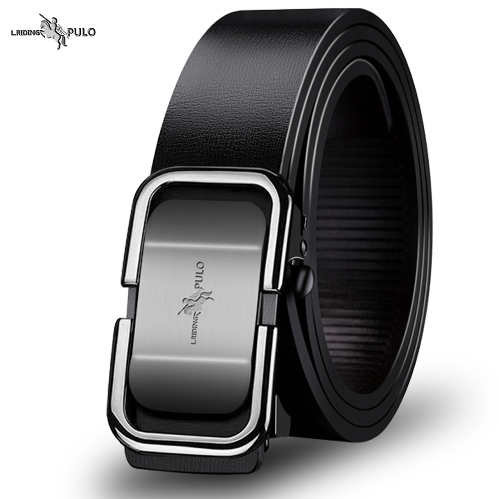 [Fashion Explosions] Paul High-end Automatic Buckle Belt Men's Fashion All-match Belt Young and Middle-aged Men