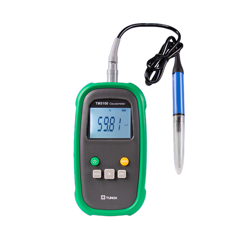 Tianheng Tm5100 Handheld Tesla Meter Hall Probe High-Precision Wide-Range High-Resolution Gauss Meter