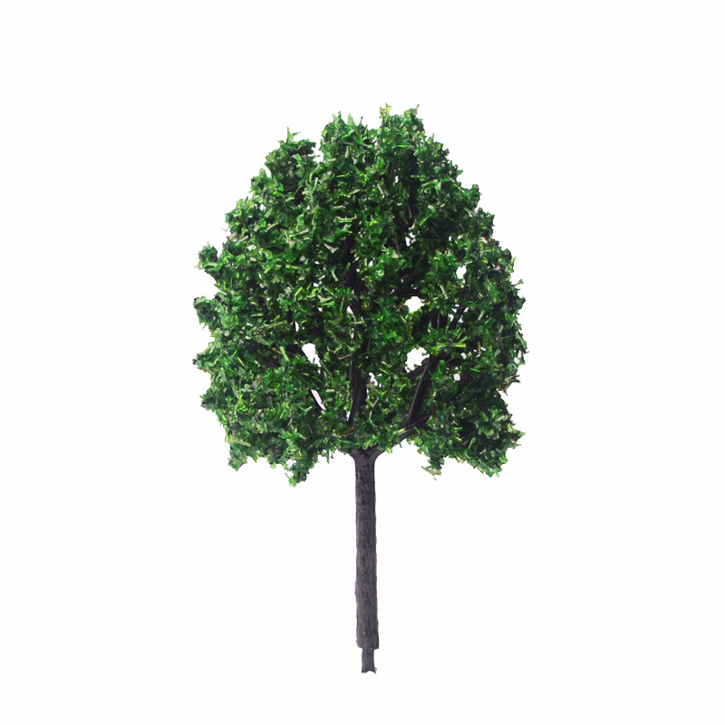 Architectural Sand Table Landscaping Small Trees Micro Landscape Scene Mini Handmade Finished Product Artificial Tree Plastic Model Camphor Tree