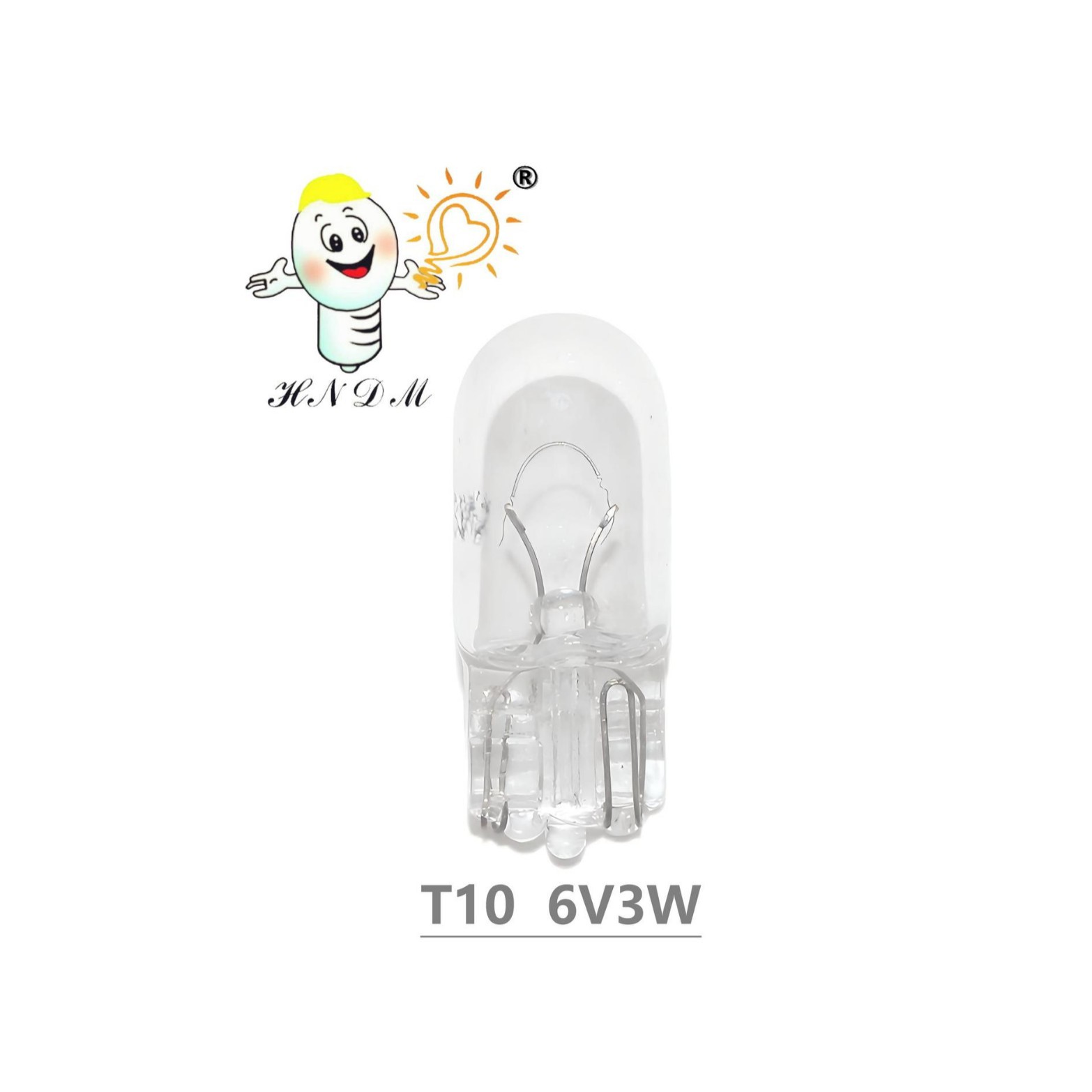 T10 6V3W Motorcycle Light Bulb Electrical Indicator Light Bulb/Car Light Bulb/Restrument Light/Restrument Light