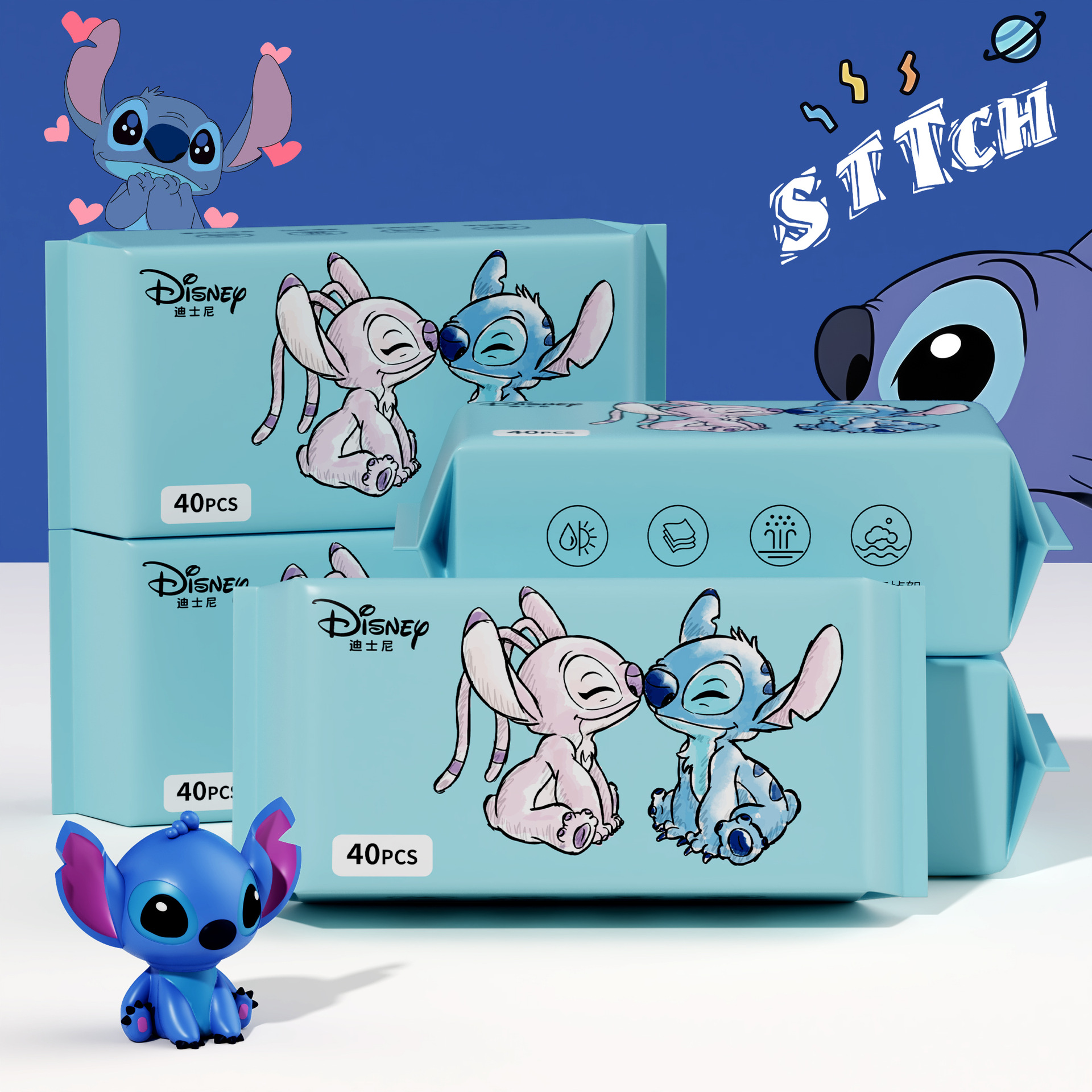 Strawberry Bear Facial Towels Wholesale Thickened Disposable Cotton Soft Towels for Washing Face and Wiping Face