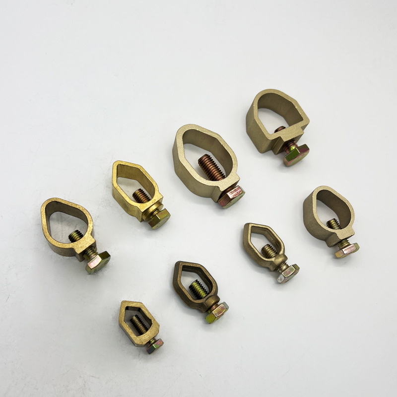 Supply of Lightning Protection and Lightning Protection Accessories Grounding Rod A-Type Wire Clamp for Petrochemical Railway Power Weather Multiple Uses