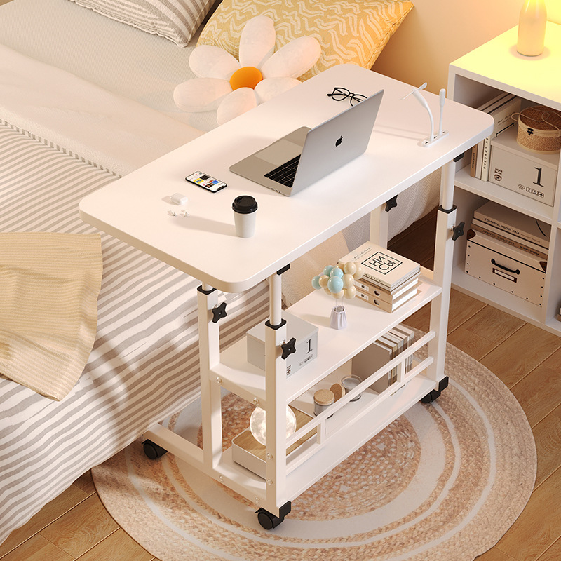 Bedside Table Movable Lifting Computer Desk Simple Student Desk Bedroom Dormitory Home Learning Simple Small Table