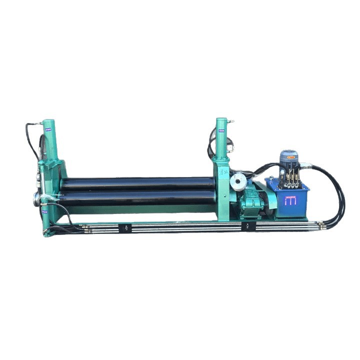 Hydraulic Sheet Metal Rolling Machine Small Electric Sheet Metal Rolling Machine Metal Sheet Rounding Machine Three-Roll Hydraulic Sheet Metal Rolling Machine