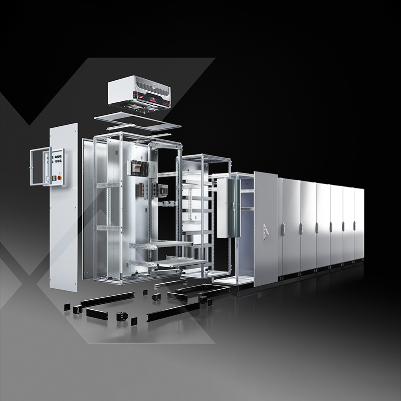 German Rittal Vx25 Cabinet Parallel Cabinet Power Cabinet Distribution Cabinet Plc Control Cabinet Electrical Control Complete Cabinet