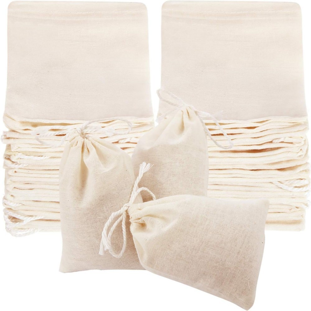 Cross-border cotton yarn bag tea bag filter bag decocting bag seasoning slag bag cotton bag marinated soup bag