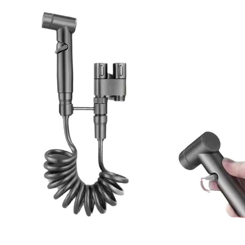 Foreign Trade Export Handheld Toilet Sprayer Bathroom Sprayer Set for Toilet with Adjustable Water Pressure Control