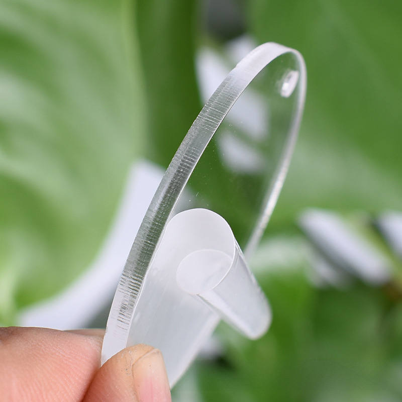 Acrylic Transparent Sheet Perforated Plastic Round Sheet Round Sheet Blank Christmas pmma Pouring Handmade diy