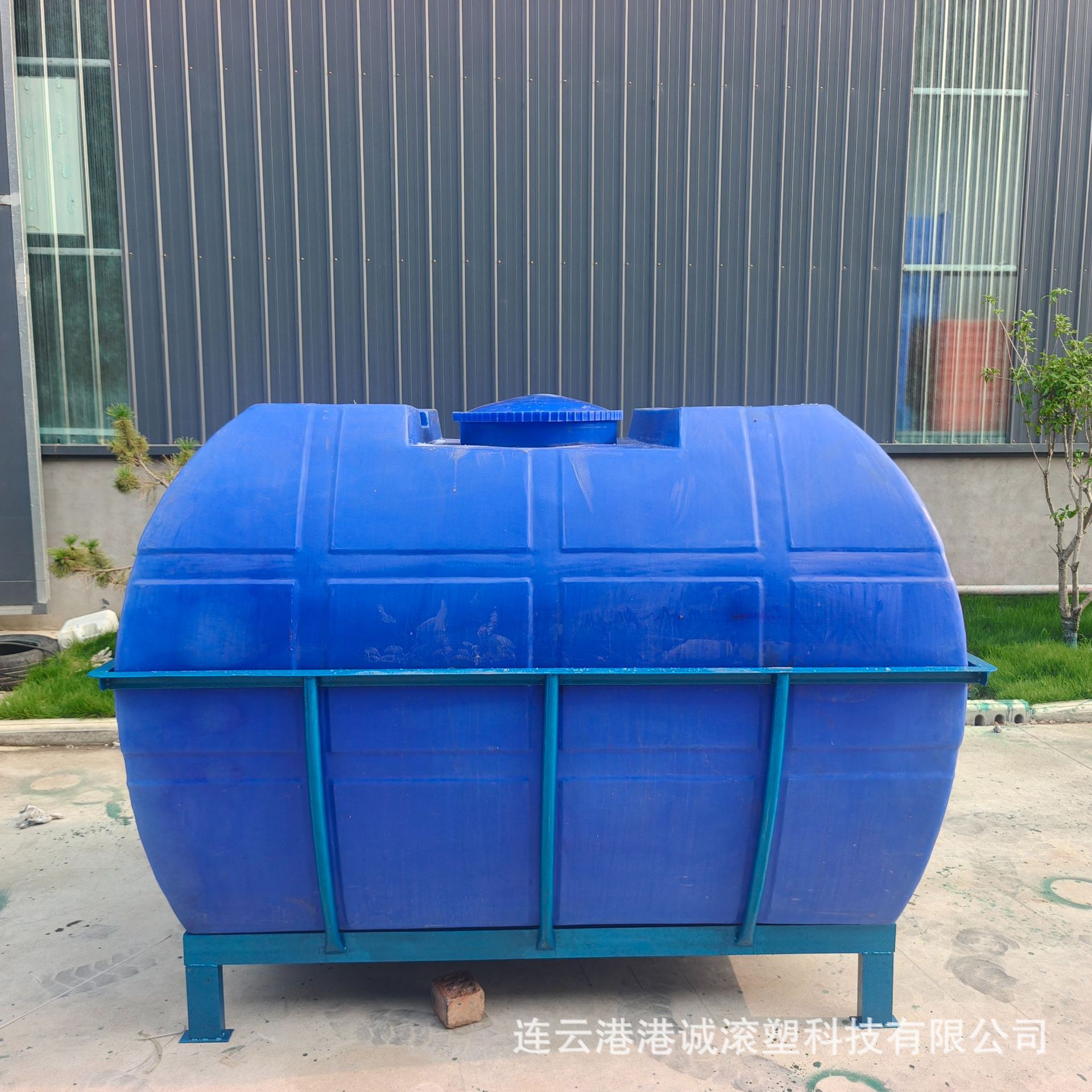 3000 литровый утолщенный транспортный барабан, горизонтальный бак для дизельного топлива, 3 кубических метра, горизонтальный кислотостойкий и коррозионно-стойкий бак