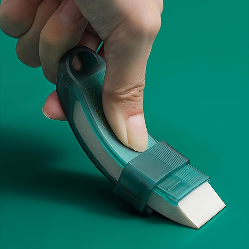 Cleaning Magic Eraser Cleaning Brush for Pot Bottoms, Bathroom Sink Gaps, Rubber Seam Cleaner, Light Luxury Household Cleaning Tool