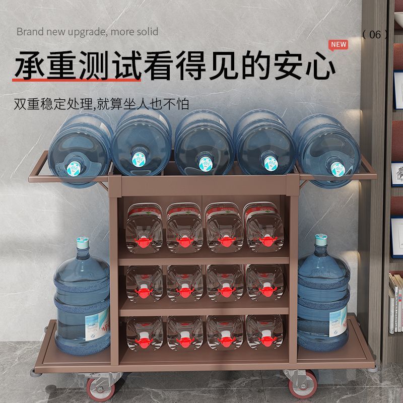 New Cloth Car Hotel Room Work Car Hotel Service Cleaning Multi-functional Cleaning Trolley