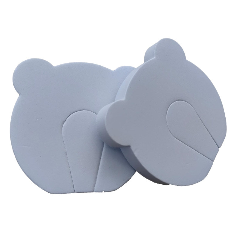 Long-term preparation in stock EVA1.5CM thick children's drawer door seam anti-pinch hand door clip door stopper door stopper punch-free