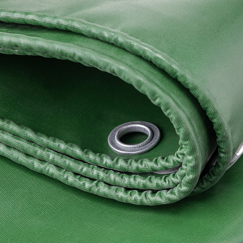Tarpaulin waterproof rainproof oil cloth thickened canvas car tarpaulin outdoor rain shed cloth truck tarpaulin green oil cloth