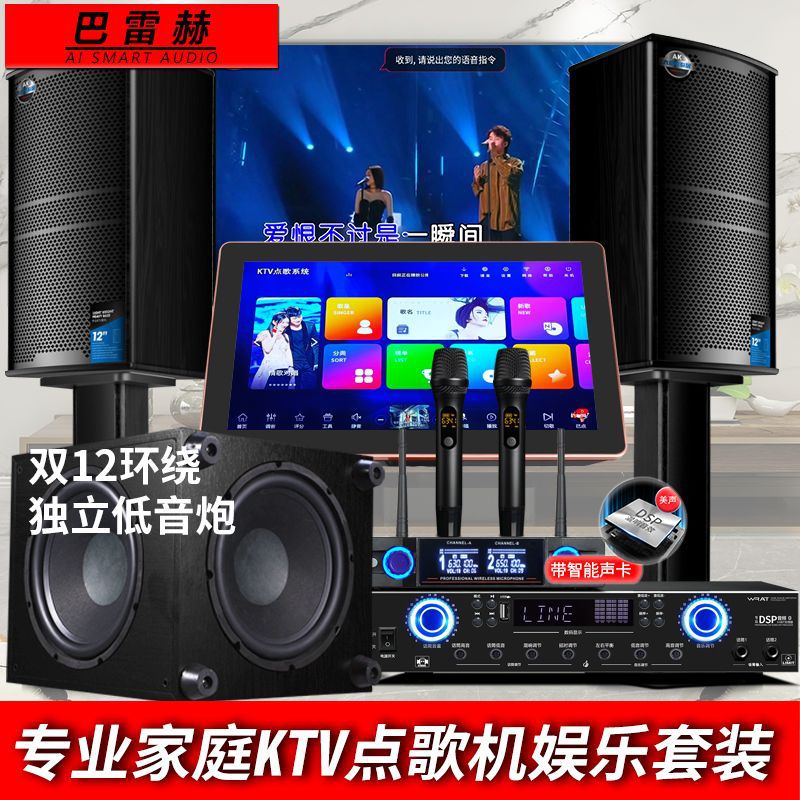 Комплект домашнего Ktv профессиональная караоке-машина полный комплект аудио от производителя