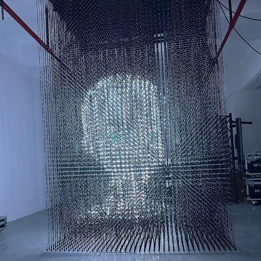 3D матричная лампа 2м 3м 4м Td Madrix управление, может воспроизводить различные 3D анимации