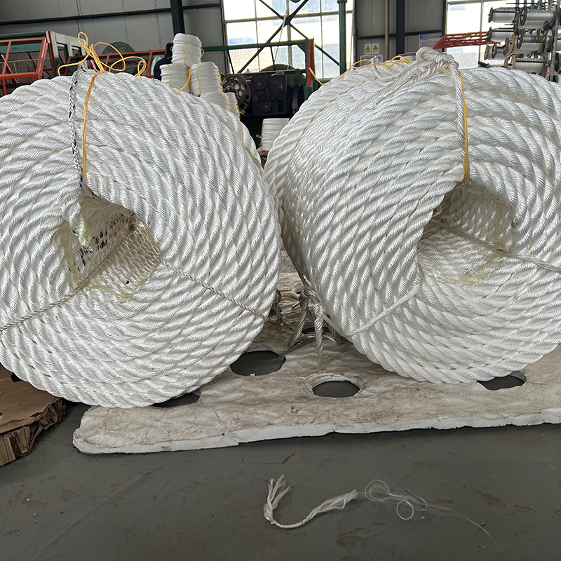 Three-Strand Nylon Rope/Three-Strand Polyester Rope/Three-Strand Polypropylene Rope/Outdoor Rope/Three Strands Marine Cable