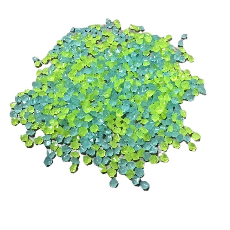 3-5mm luminous sand luminous gardening aquarium fish tank landscape colorful stone wishing bottle luminous particle sand wholesale