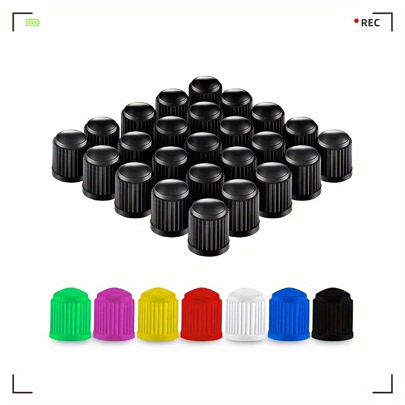 Черная пластиковая заглушка клапана пылезащитная крышка пластиковый клапан