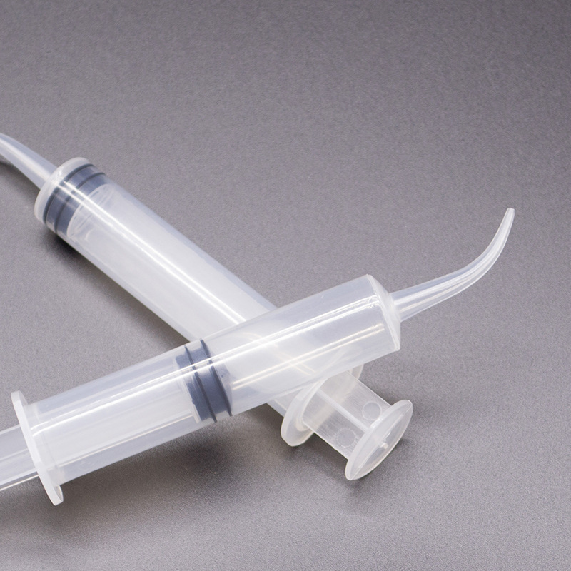 12ml dental material elbow syringe disposable irrigator household teeth oral cleaning irrigator