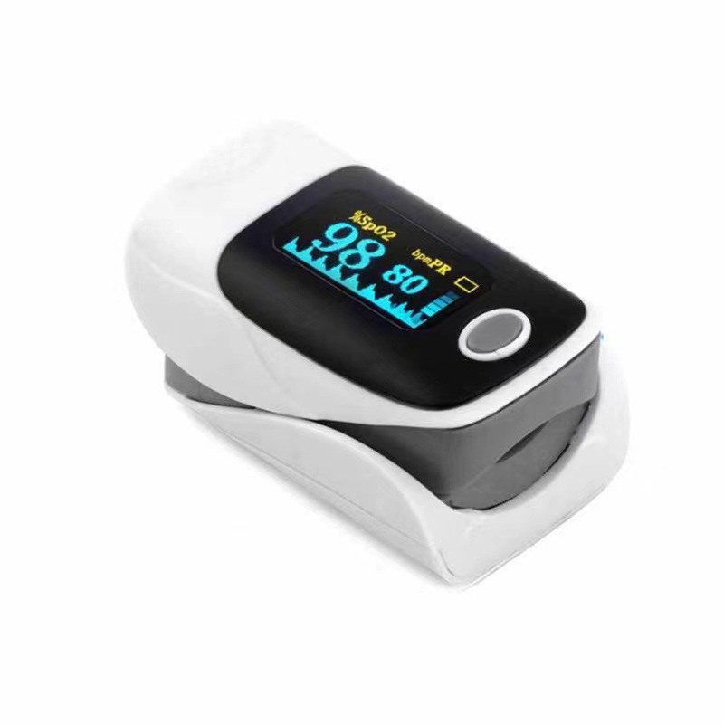 Foreign trade oximeter cross-border CE elderly family sleep monitoring oximeter finger clip pulse heart rate monitoring saturation