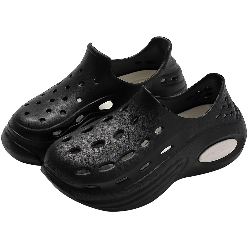 Drifting Cave Shoes Men's Summer Outer Wear Non-slip Soft Bottom Outdoor Hiking Beach Water Driving Baotou Sandals for Men