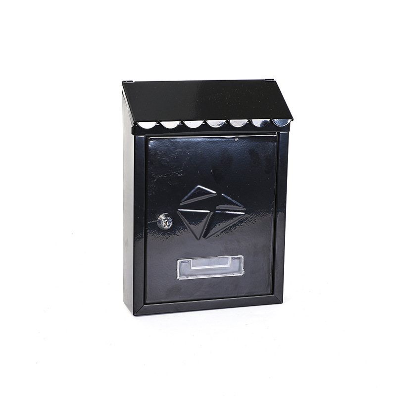Specializing in the production of iron products cross-border wave type letter box in stock key 5 colors