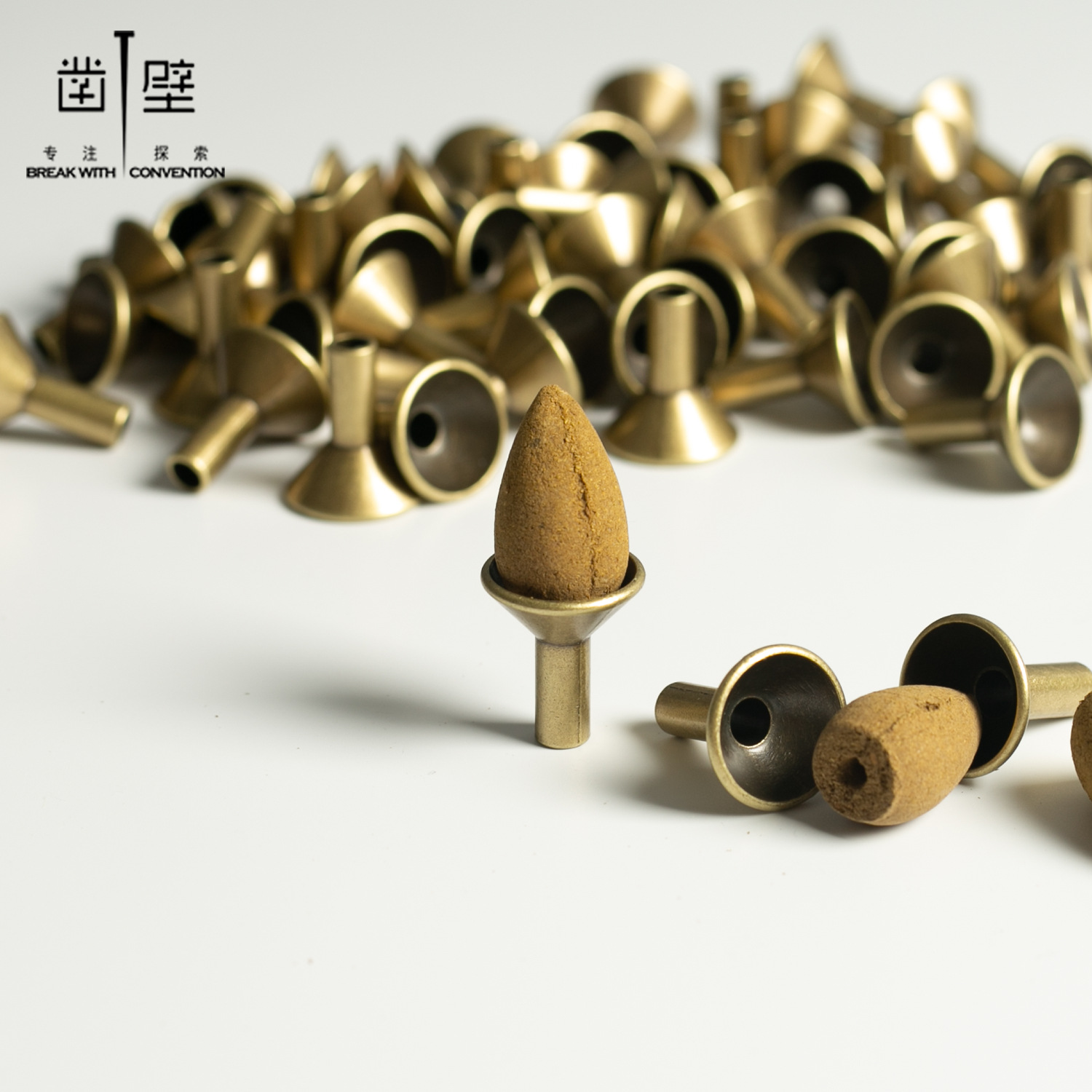 Аксессуары для курильницы, цинковая подставка для конусов, металлические украшения