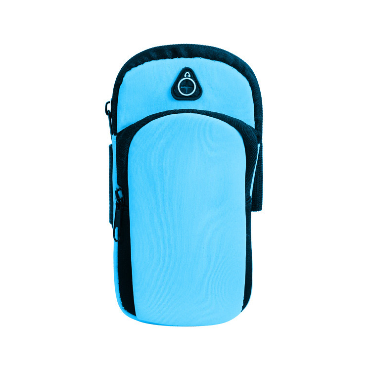 Sports Arm Bag Outdoor Mountain Climbing Marathon Fitness Mobile Phone Storage Bag Fashionable Portable Small Key Change Storage