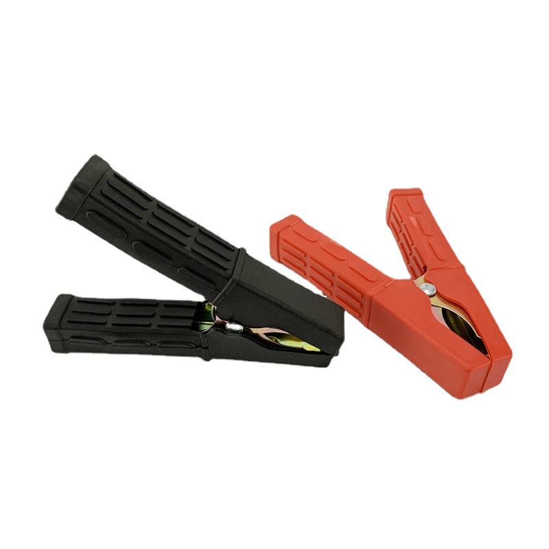 Manufacturer Supplies Battery Clamps, Car Battery Clamps, Fully Wrapped Black Cable Connection Clamps, Battery Clamps