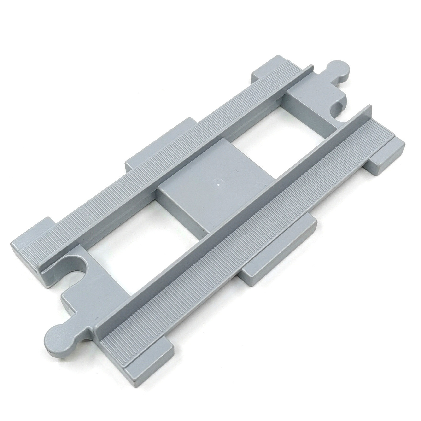 Happy children's toy large particle building blocks train track parts 1 piece straight rail curved rail oblique cross climbing track