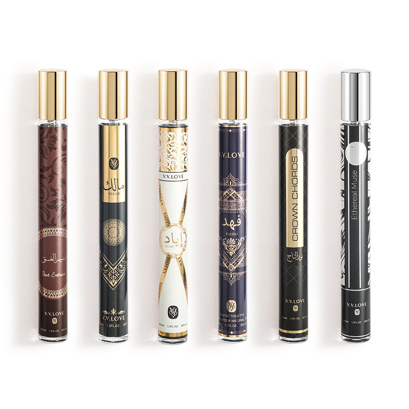 Middle Eastern Arabian Style Small Test Tube Perfume Perfume Men's Perfume Export Spot Perfume Wholesale Customization