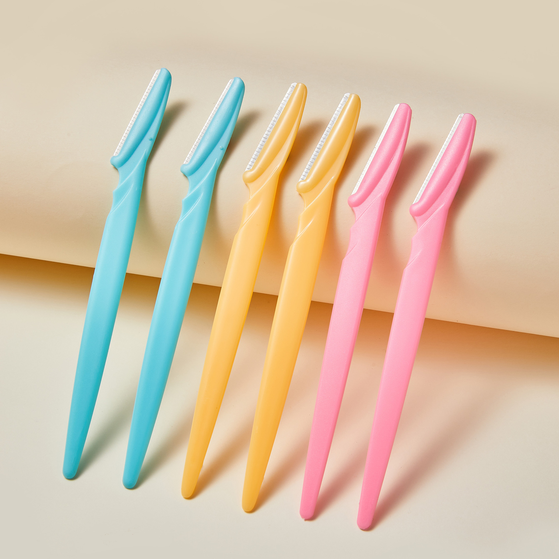 Профессиональный нож для бритья бровей из нержавеющей стали, инструмент для начинающих и визажистов