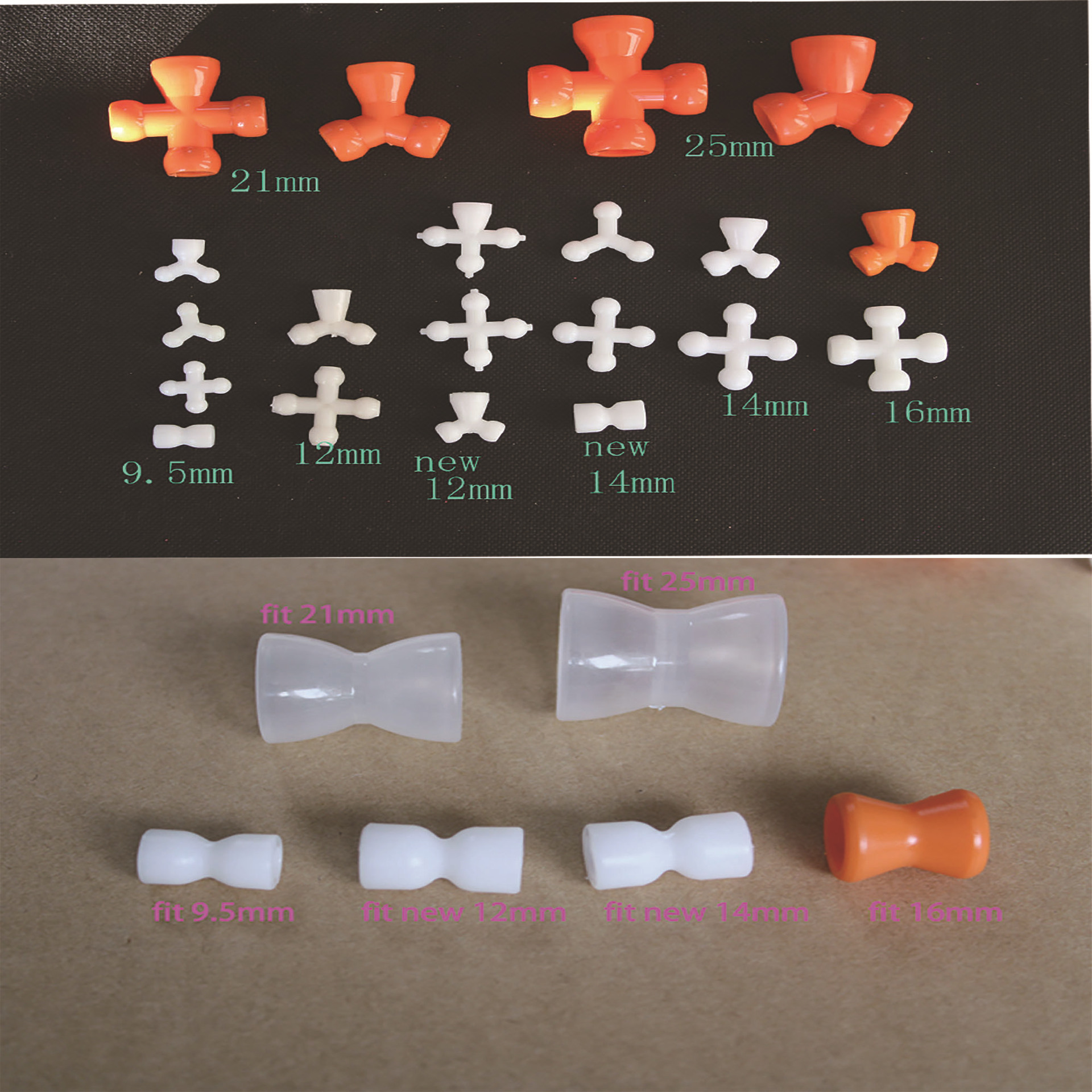 Suitable for 7mm to 25mm Movable Skeleton Links, Styling Skeleton Accessories, DIY Creative Movable Parts