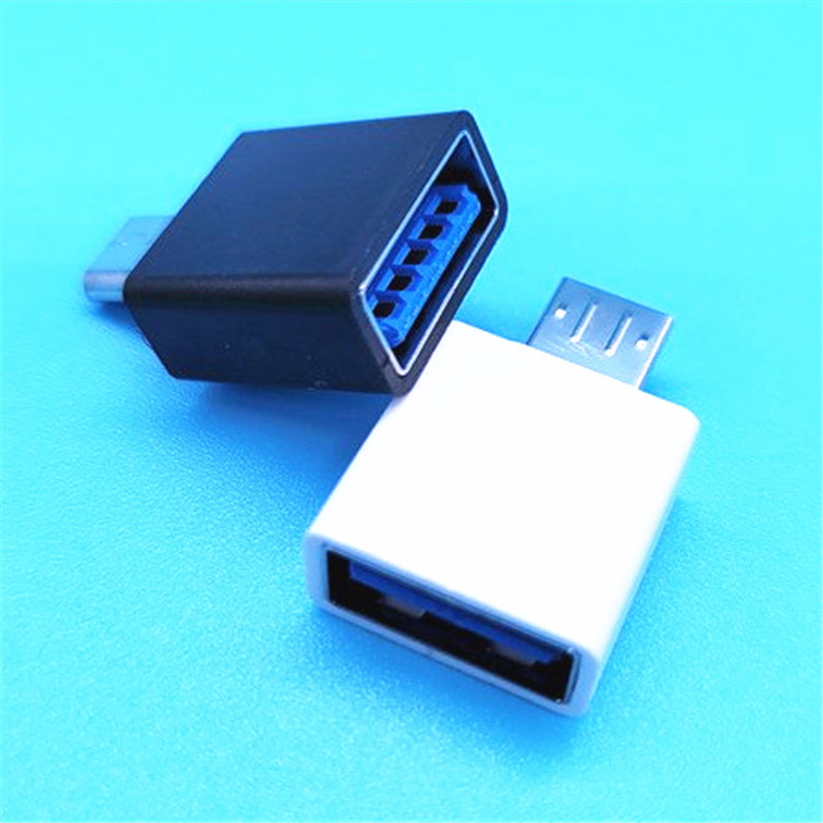 Square Otg Adapter Type-C to Usb3.0 Android Mobile Phone U Disk Car V8 Adapter Micro to USB
