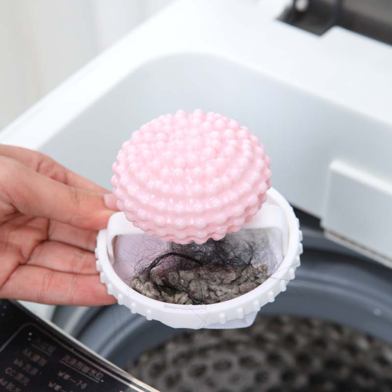 Barbed ball washing machine floating object filter net bag filter hair remover cleaning decontamination washing ball clothes washing ball